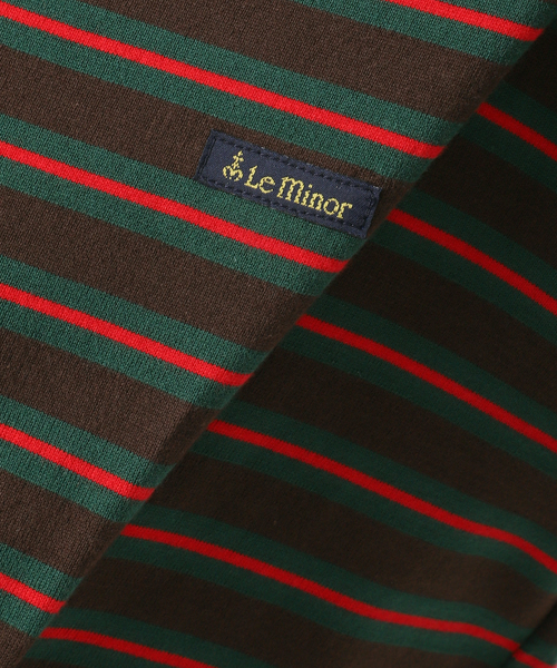 Le Minor（ルミノア）の「Le minor ルミノア Coqette ロングスリーブ 18JG19604（Tシャツ/カットソー・レディース・グレー/ブラウン・SMALL/X-SMALL）」の16枚目の写真