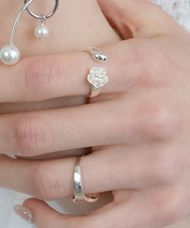ETERNAL ROSE RING SILVER