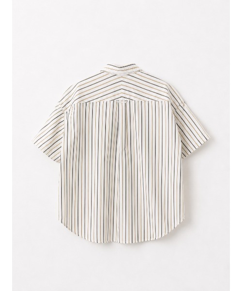 THE TOKYO(ザトウキョウ)の「【in・stru(men-tal)./インストールメンタル】I17SH122 COTTON HIGH DENSITY STRIPE SS SHIRTS /Maison MIHARAYASUHIRO/メゾンミハラヤスヒロ(シャツ/ブラウス・メンズ・ライトブルー/ホワイト・44/46)」の7枚目の写真