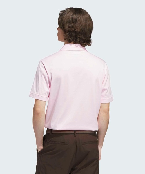 adidas(アディダス)の「オリジナルスゴルフ チェストポケット 半袖シャツ【adidas Golf/アディダスゴルフ】(ポロシャツ・メンズ・ピンク・XX-LARGE/3XL/LARGE/MEDIUM/X-LARGE/SMALL)」の2枚目の写真