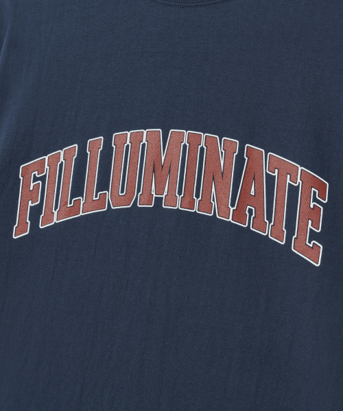 F.ILLUMINATE(フィルミネイト)の「ツートンアーチロゴTシャツ-ネイビー(Tシャツ/カットソー・レディース・その他・SMALL/MEDIUM/LARGE)」の9枚目の写真