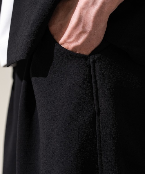CITY TOKYO(シティトウキョウ)の「【CITY TOKYO/シティートーキョー】Multi-flex ワイドショーツ(その他パンツ・メンズ・ダークブラウン/ブラック・1/2)」の10枚目の写真