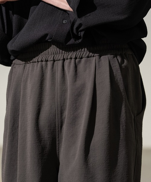 CITY TOKYO(シティトウキョウ)の「【CITY TOKYO/シティートーキョー】Multi-flex ワイドショーツ(その他パンツ・メンズ・ダークブラウン/ブラック・1/2)」の14枚目の写真