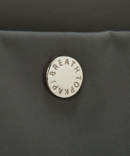 Breath TOPKAPI(ブレストプカピ)の「【Breath TOPKAPI】NEST ネスト リンクルナイロン A4 トートバッグ / 肩掛け / 撥水(トートバッグ・レディース・ブラック/グレー・FREE)」の15枚目の写真