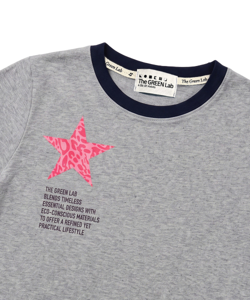 THE GREEN LAB（ザグリーンラボ）の「STARリング半袖Tシャツ [メランジグレー]（Tシャツ/カットソー・レディース・その他・FREE）」の13枚目の写真