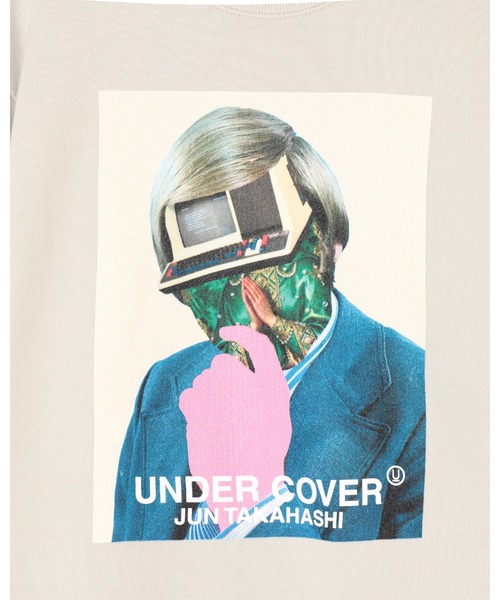 UNDERCOVER（アンダーカバー）の「UC2F4892-2（スウェット・メンズ・ブラウン/グレイッシュベージュ/ブラック・4/3/2/5）」の7枚目の写真