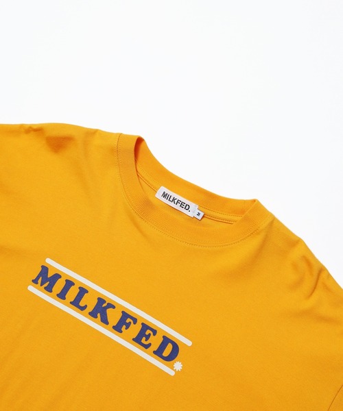 MILKFED.(ミルクフェド)の「FRUIT SLEEVE PRINT L/S TEE(Tシャツ/カットソー・レディース・ホワイト/オレンジ/アッシュ・M/L)」の9枚目の写真