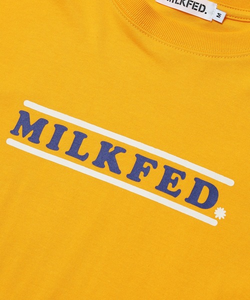 MILKFED.(ミルクフェド)の「FRUIT SLEEVE PRINT L/S TEE(Tシャツ/カットソー・レディース・ホワイト/オレンジ/アッシュ・M/L)」の10枚目の写真