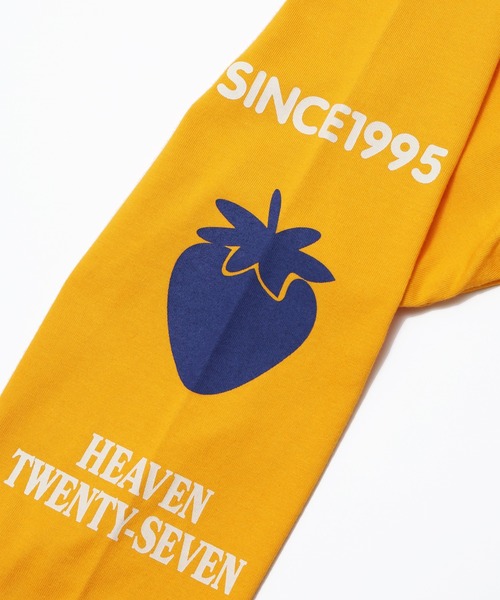 MILKFED.(ミルクフェド)の「FRUIT SLEEVE PRINT L/S TEE(Tシャツ/カットソー・レディース・ホワイト/オレンジ/アッシュ・M/L)」の12枚目の写真