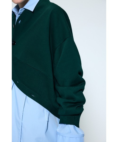 nagonstans(ナゴンスタンス)の「hem-design cardigan(カーディガン/ボレロ・レディース・ダークグリーン/チャコールグレー/ブラック・MEDIUM)」の10枚目の写真