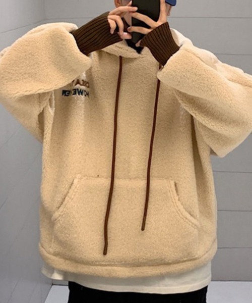 KELVIN(ケルヴァン)の「Cloud Fleece Hoodie クラウドフリースフーディ(パーカー・メンズ・アイボリー・MEDIUM/LARGE)」の12枚目の写真