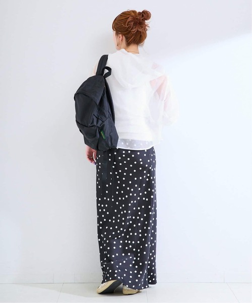 B.C STOCK(ベーセーストック)の「《追加2》手洗い可 / フードシアーブルゾン(ブルゾン・レディース・ウッド/ホワイト/チャコールグレー・FREE)」の13枚目の写真