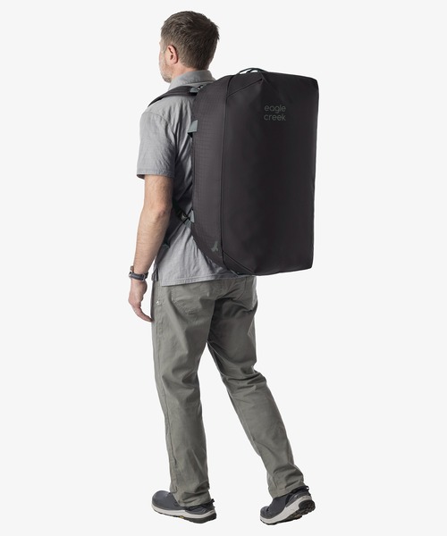 EagleCreek(イーグルクリーク)の「EagleCreek/イーグルクリーク ノーマターワット ダッフル 60L(ドラムバッグ・メンズ・ブラック/オリーブ・FREE)」の13枚目の写真
