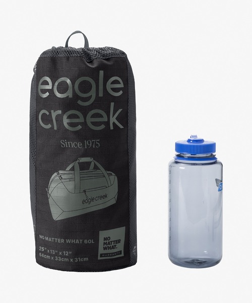 EagleCreek(イーグルクリーク)の「EagleCreek/イーグルクリーク ノーマターワット ダッフル 60L(ドラムバッグ・メンズ・ブラック/オリーブ・FREE)」の14枚目の写真