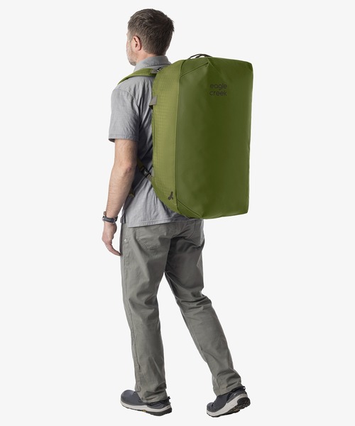 EagleCreek(イーグルクリーク)の「EagleCreek/イーグルクリーク ノーマターワット ダッフル 60L(ドラムバッグ・メンズ・ブラック/オリーブ・FREE)」の6枚目の写真