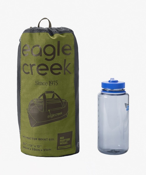 EagleCreek(イーグルクリーク)の「EagleCreek/イーグルクリーク ノーマターワット ダッフル 60L(ドラムバッグ・メンズ・ブラック/オリーブ・FREE)」の7枚目の写真