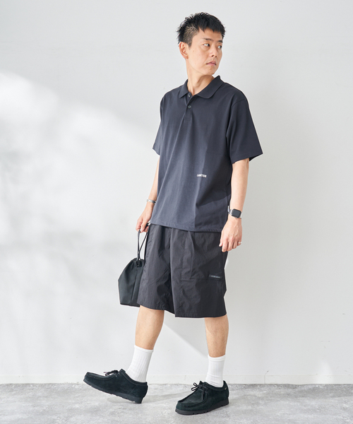 B.C STOCK（ベーセーストック）の「OLIVEDRAB DRAWCODE ポロシャツ（ポロシャツ・メンズ・ネイビー/ブラック/ホワイト・MEDIUM/LARGE）」の5枚目の写真