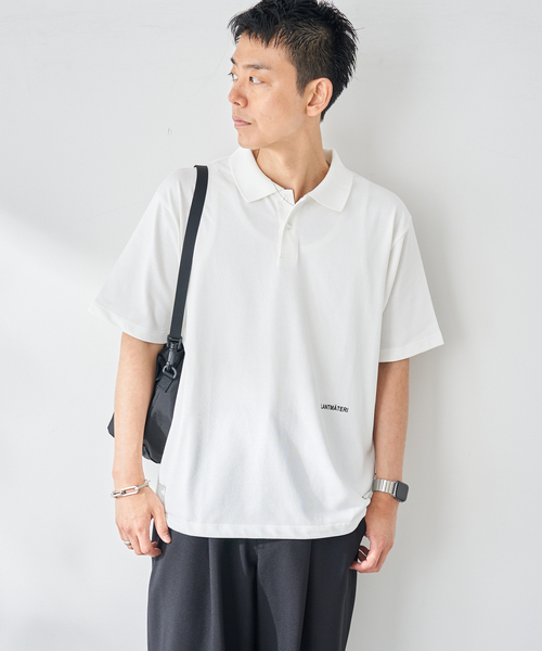 B.C STOCK（ベーセーストック）の「OLIVEDRAB DRAWCODE ポロシャツ（ポロシャツ・メンズ・ネイビー/ブラック/ホワイト・MEDIUM/LARGE）」の17枚目の写真