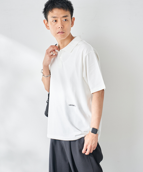 B.C STOCK（ベーセーストック）の「OLIVEDRAB DRAWCODE ポロシャツ（ポロシャツ・メンズ・ネイビー/ブラック/ホワイト・MEDIUM/LARGE）」の18枚目の写真