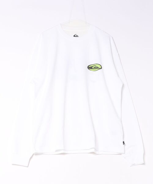 Quiksilver（クイックシルバー）の「QUIKSILVER メンズ HARBOR LT ロンT 【2026年秋冬モデル】（Tシャツ/カットソー・メンズ・ホワイト/ブラック/ベージュ・MEDIUM/LARGE/X-LARGE）」の2枚目の写真