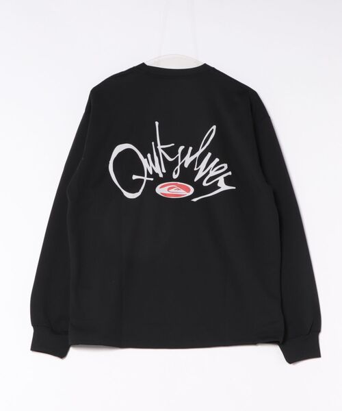 Quiksilver（クイックシルバー）の「QUIKSILVER メンズ HARBOR LT ロンT 【2026年秋冬モデル】（Tシャツ/カットソー・メンズ・ホワイト/ブラック/ベージュ・MEDIUM/LARGE/X-LARGE）」の4枚目の写真