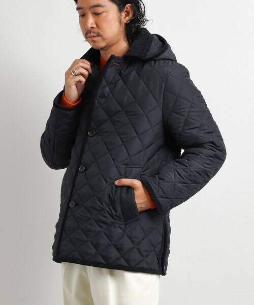 Traditional Weatherwear（トラディショナルウェザーウェア）の「【Traditional Weatherwear】別注 DERBY MIDDLE キルティングジャケット 26AW（ブルゾン・メンズ・ブラック/ネイビー・36/38/40/42/44）」の14枚目の写真