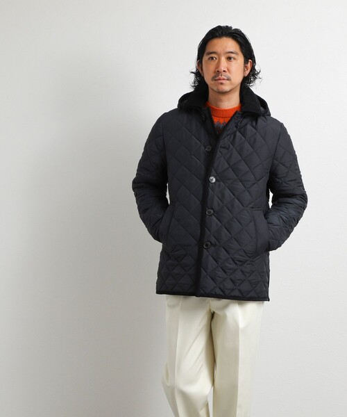 Traditional Weatherwear（トラディショナルウェザーウェア）の「【Traditional Weatherwear】別注 DERBY MIDDLE キルティングジャケット 26AW（ブルゾン・メンズ・ブラック/ネイビー・36/38/40/42/44）」の16枚目の写真