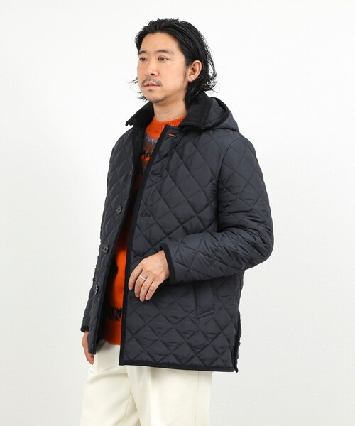 Traditional Weatherwear（トラディショナルウェザーウェア）の「【Traditional Weatherwear】別注 DERBY MIDDLE キルティングジャケット 26AW（ブルゾン・メンズ・ブラック/ネイビー・36/38/40/42/44）」の20枚目の写真