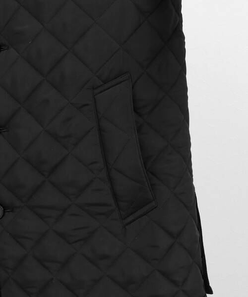 Traditional Weatherwear（トラディショナルウェザーウェア）の「【Traditional Weatherwear】別注 DERBY MIDDLE キルティングジャケット 26AW（ブルゾン・メンズ・ブラック/ネイビー・36/38/40/42/44）」の3枚目の写真