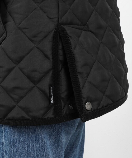 Traditional Weatherwear（トラディショナルウェザーウェア）の「【Traditional Weatherwear】別注 DERBY MIDDLE キルティングジャケット 26AW（ブルゾン・メンズ・ブラック/ネイビー・36/38/40/42/44）」の4枚目の写真