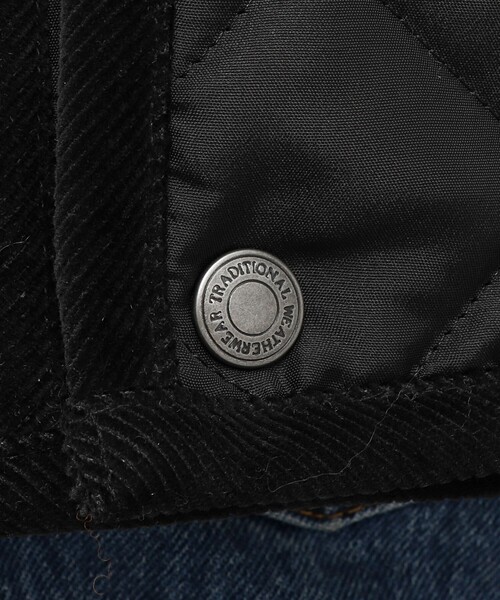 Traditional Weatherwear（トラディショナルウェザーウェア）の「【Traditional Weatherwear】別注 DERBY MIDDLE キルティングジャケット 26AW（ブルゾン・メンズ・ブラック/ネイビー・36/38/40/42/44）」の6枚目の写真