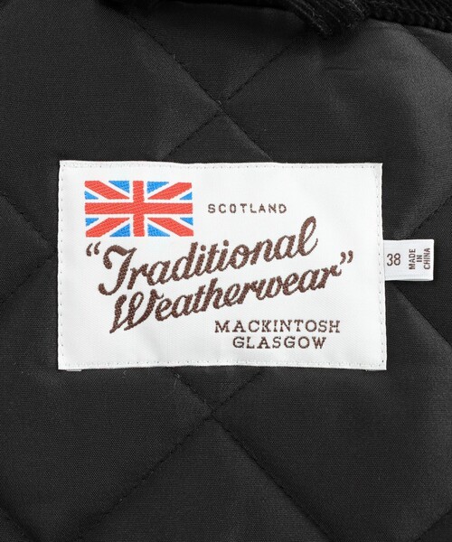 Traditional Weatherwear（トラディショナルウェザーウェア）の「【Traditional Weatherwear】別注 DERBY MIDDLE キルティングジャケット 26AW（ブルゾン・メンズ・ブラック/ネイビー・36/38/40/42/44）」の8枚目の写真