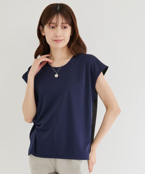 Jayro（ジャイロ）の「エステルスパンツイストプルオーバー（Tシャツ/カットソー・レディース・キャメル/ホワイト系その他2/イエロー系その他4/ブルー系その他2・FREE）」の3枚目の写真