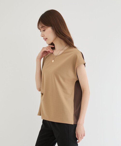 Jayro（ジャイロ）の「エステルスパンツイストプルオーバー（Tシャツ/カットソー・レディース・キャメル/ホワイト系その他2/イエロー系その他4/ブルー系その他2・FREE）」の13枚目の写真