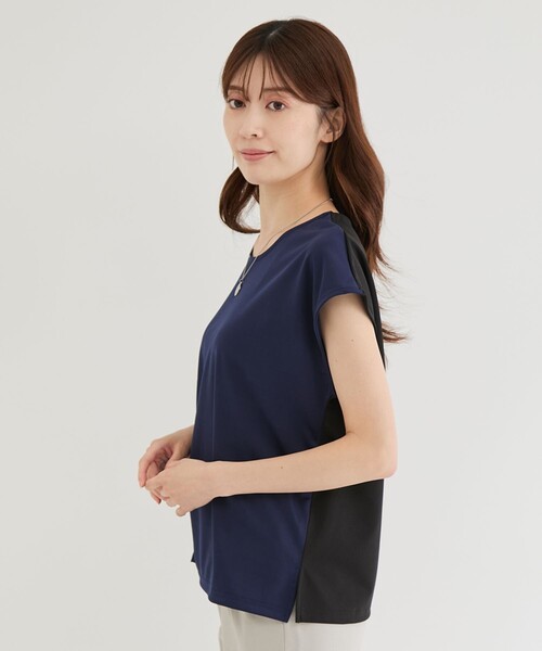 Jayro（ジャイロ）の「エステルスパンツイストプルオーバー（Tシャツ/カットソー・レディース・キャメル/ホワイト系その他2/イエロー系その他4/ブルー系その他2・FREE）」の20枚目の写真