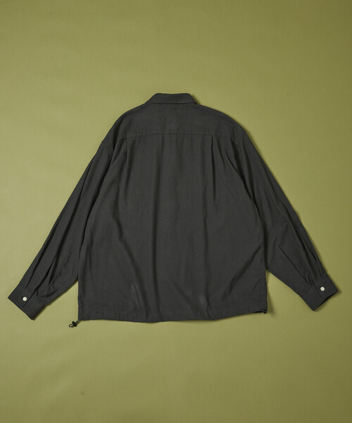 FREAK'S STORE(フリークスストア)の「FREAK'S STORE for BEACH & FES ロングスリーブ スピンドル フランネルシャツ(シャツ/ブラウス・メンズ・ブラック/ブラウン/ブルー/チャコールグレー/ナチュラル・SMALL/MEDIUM/LARGE)」の16枚目の写真