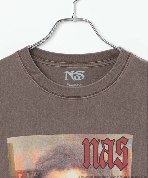 BAYFLOW（ベイフロー）の「【Nas】Illmatic TEE [一部店舗・WEB限定]（Tシャツ/カットソー・メンズ・チャコールグレー/ブラウン・SMALL/MEDIUM/LARGE）」の7枚目の写真