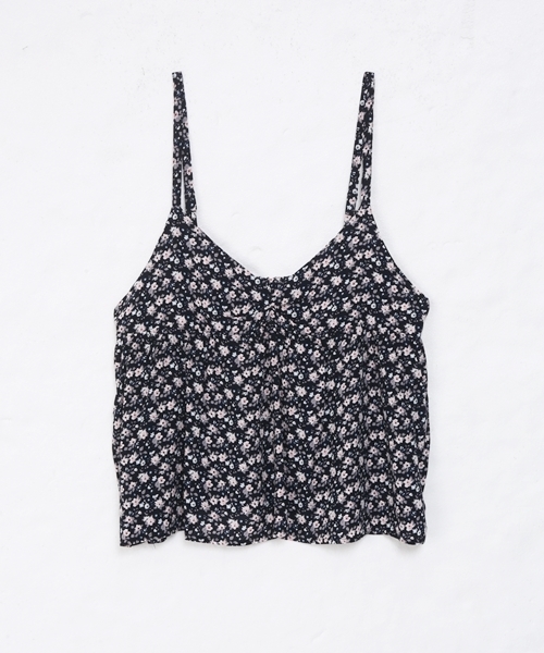 Chico(チコ)の「テレコプルオーバー&キャミソールセット(Tシャツ/カットソー・レディース・アイボリー/モスグリーン/ネイビー/ピンクベージュ・FREE)」の6枚目の写真