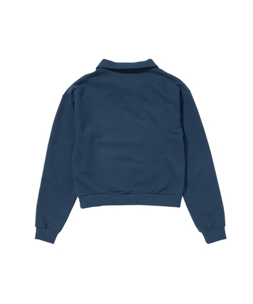 LOTSYOU(ロッツユー)の「LOTSYOU_Classic Polo Sweat Shirt Navy(Tシャツ/カットソー・レディース・その他・OS)」の2枚目の写真
