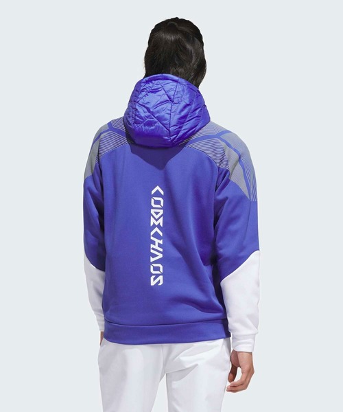 adidas(アディダス)の「コードカオス 長袖 中わた入り ハイブリッド ジャケット【adidas Golf/アディダスゴルフ】(ダウンジャケット/コート・メンズ・ブルー・SMALL/XX-LARGE/3XL/LARGE/MEDIUM/X-LARGE)」の2枚目の写真