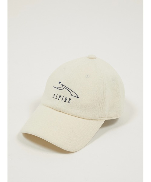 LA PEAU DE GEM(ラポドゥジェム)の「【 LA PEAU DE GEM 】 light fleece cap / ライトフリースキャップ(キャップ・レディース・ネイビー/ホワイト・FREE)」の10枚目の写真