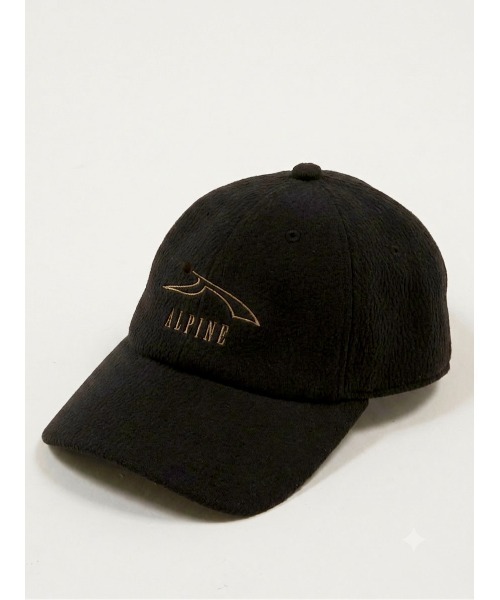 LA PEAU DE GEM(ラポドゥジェム)の「【 LA PEAU DE GEM 】 light fleece cap / ライトフリースキャップ(キャップ・レディース・ネイビー/ホワイト・FREE)」の15枚目の写真
