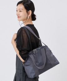 ESSENTIAL E/W BOWLER TOTE シャドウグレーC
