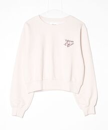 Butterfly logo rhinestone rich sweat