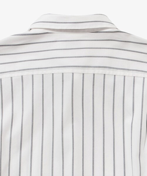 LACOSTE（ラコステ）の「オーバーサイズ ストライプレギュラーカラー 長袖シャツ（シャツ/ブラウス・メンズ・オフホワイト/ライトブルー・38/40/39/41）」の20枚目の写真