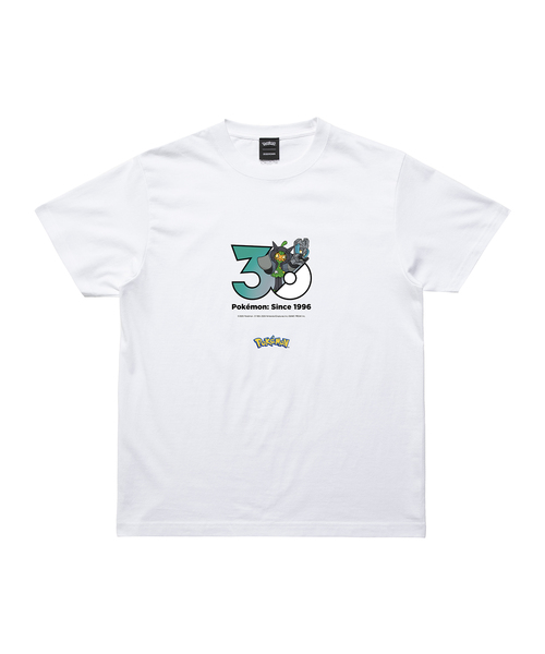 ZOZOSPOT(ゾゾスポット)の「Pokemon 30th Anniversary 1025 T-shirt 「オーガポン(いしずえのめん)」(Tシャツ/カットソー・レディース・ホワイト・160cm/150cm/140cm/130cm/120cm/110cm/100cm/XXX-LARGE/XX-LARGE/X-LARGE/LARGE/MEDIUM/SMALL)」の1枚目の写真