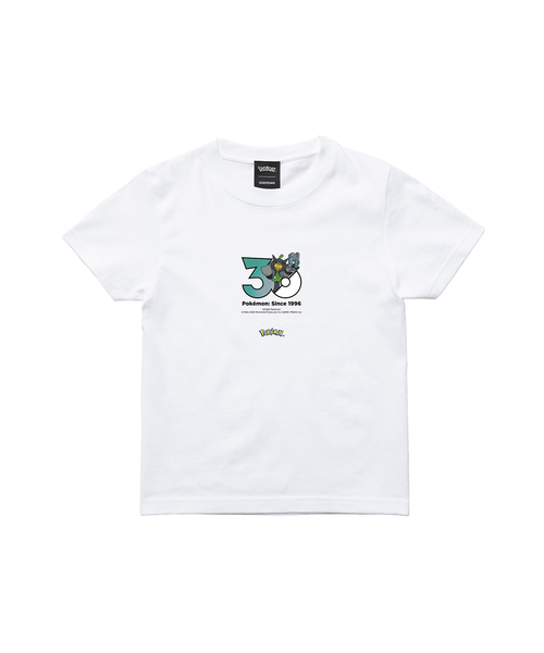 ZOZOSPOT(ゾゾスポット)の「Pokemon 30th Anniversary 1025 T-shirt 「オーガポン(いしずえのめん)」(Tシャツ/カットソー・レディース・ホワイト・160cm/150cm/140cm/130cm/120cm/110cm/100cm/XXX-LARGE/XX-LARGE/X-LARGE/LARGE/MEDIUM/SMALL)」の2枚目の写真