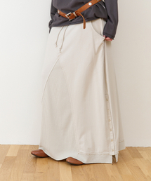 MULTI LAYER SWEATSKIRT(W) BEIGE