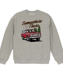 Ol' Basics(オール・ベーシックス) トレーナー メンズ スウェット クラシックカー 車 イラスト ロゴ プリント スウェットシャツ スエット プルオーバー トップス アメカジ レディース ユニセックス