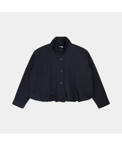 PIGMENT(ピグメント)の「バルーンチェック配色ジャケット (KYJP2605292)(テーラードジャケット・レディース・ブラウン/ネイビー・FREE)」の2枚目の写真